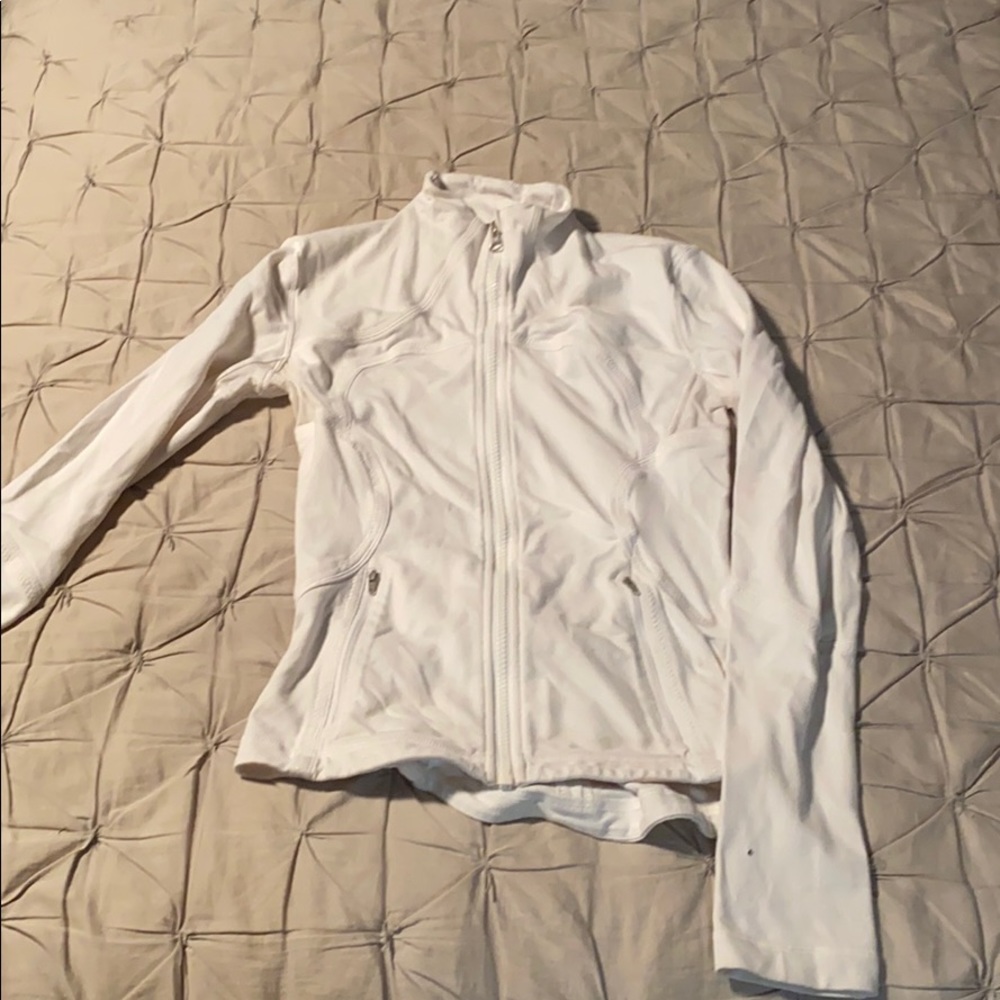 White Lululemon Jacket